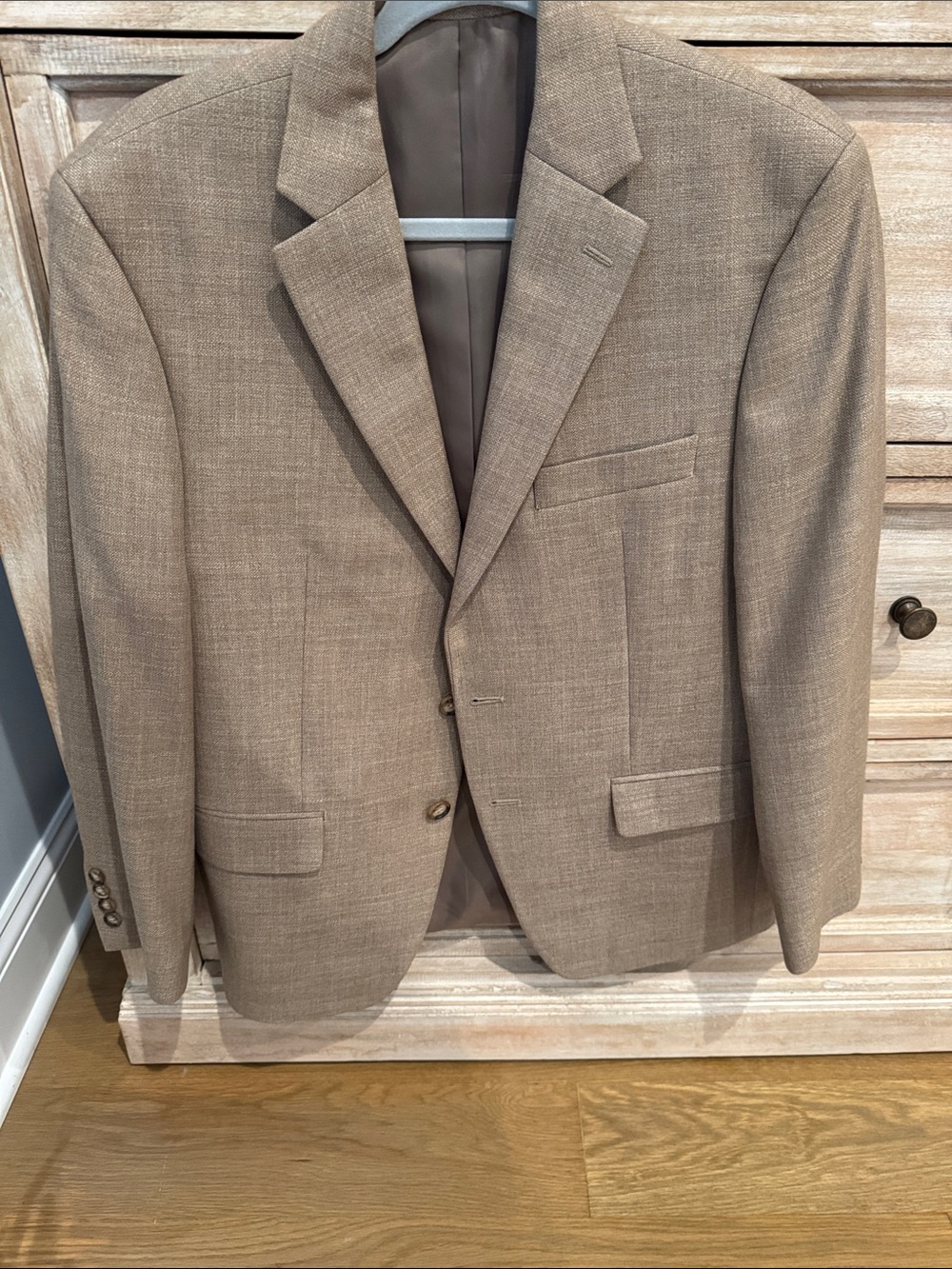 Ralph Lauren Men's Classic Brown Two-Button Blazer